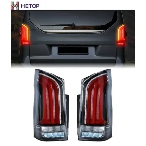 Vito W447 Taillights LED Upgrade V260 V250 Lights Brake Reverse Tail Lamp Modified Dynamic Turn Signals for Benz