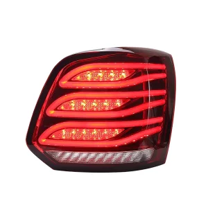 Volkswagen Polo LED Tail Lamp Red Projector Daytime Running Car Lights