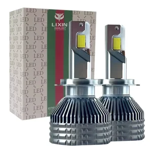 Voltage Protection Car LED Headlight Bulbs H7 H11 H4 9012 9005 9006 Canbus Decoded Error Free LED Headlamps
