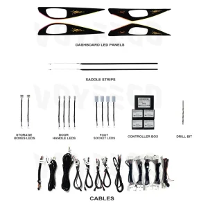 Voyeego Car Ambient Lighting Led Upgrade Interior Ambient Light for Infiniti Q50 Ambient Lighting Car