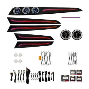 W204 RGB Dynamic Atmosphere Light for Mercedes Benz W204 C Class Car Interior LED Light with APP Control