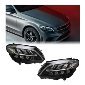 W205 Headlight Upgrade Car Lights Headlights LED Car Head Lamp Modified Turn Signals Front Lamp for Mercedes Benz