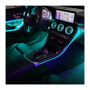 W205 c Class 64 Ambient Light Kit Ambient Lighting Car for Mercedes Benz C Class GL Class Ventilation Outlet