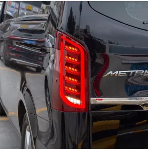 W447 Benz Vito V220 V250 V260 V-Class Metris LED Tail Light Sequential Turn Signal Rear Fog Plug and Play