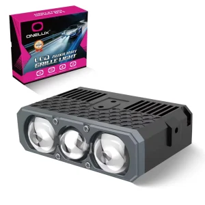 W5 High Power Car LED Front Grille Lights Fog Work Light Auxiliary Lights for Off road Vehicle SUV Truck