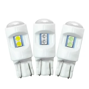 W5W 194 168 T10 6SMD 3030 Car Led Light Turn Signal Light DC 12V Ceramic T10 Led for Width License Plate Lights