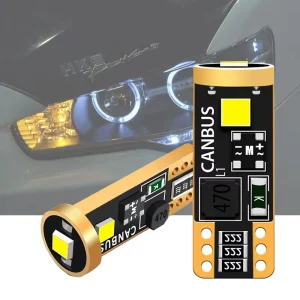 W5W Led T10 Car Light COB 6000K White Auto License Plate Lamp Dome Light Reading Bulb Style 12V