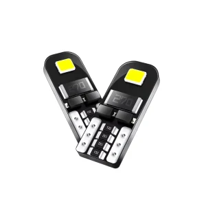 W5W T10 Car LED Bulb 6000K 12V Canbus License Plate Light Auto Trunk Door Lamps for Lada Vesta Granta 2835 2SMD White Color