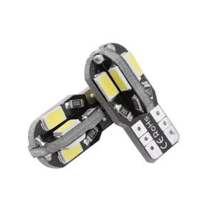 W5W T10 LED Bulbs Canbus 5730 8SMD 12V 6000K 194 168 LED Car Interior Map Dome Lights Parking Light Auto Signal Lamp