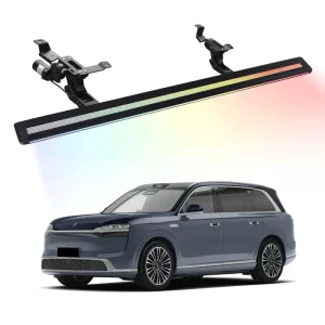 WEIJIA Automatic Electric Side Steps Power Running Boards Aluminum Alloy IPX67 Waterproof for AITO M9 SUV Exterior Accessories