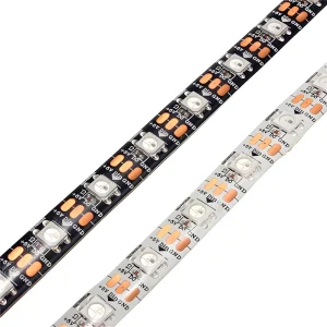 WS2812 5V 60D 2812RGBICDMX512 Programmable Addressable Chasing Light Flowing Disco bar Decoration Dreamy Color LED Light Strip
