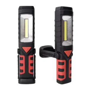 Wason Automotive Rechargeable Mechanical LED Work Lights Flexible Tool Grill Light Flashlights With Magnetic Base