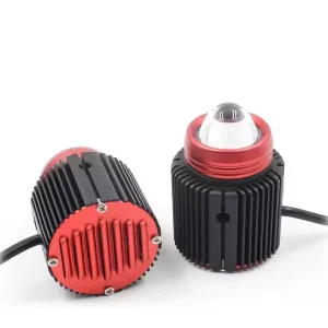 Waterproof 12000Lm 25W Led Headlight Durable Aluminum Alloy Dual Color Flash Universal Fit Motorcycle Light System