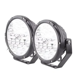 Waterproof 140W 14000LM 7 Inch Off Road Light Auxiliary Amber White Warning Position Light LED Work Lighting