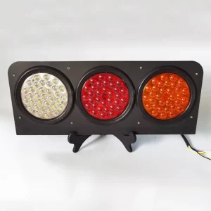 Waterproof 5″ 33 LED Taillight DC 24V Turn Stop Parking Brake Signal Tail Lamps Rear Lights for Tractor Truck RV