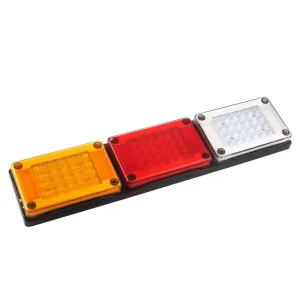 Waterproof ADR 10 30V Rectangle Truck Trailer Boat Tail Lamps LED DI Stop Tail Reverse Reflex Lighting