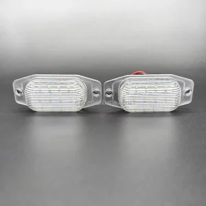 Waterproof Bright Transparent Vehicle Car Accessories LED License Plate Number Lamp for Toyota Land Cruiser FJ Cruiser Celica