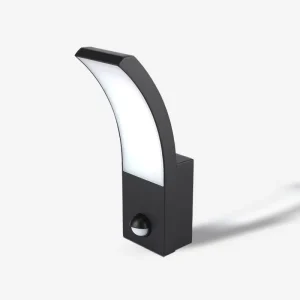 Waterproof Die cast Aluminum LED Wall & Lawn Lights with Human Body Sensor 220V Exterior Landscape Lamp