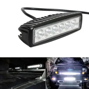 Waterproof Driving Car Mini Lens 12v 6smd 18W Led Working Lights for Truck Tractor Off Road Vehicle Automotive Work Lights