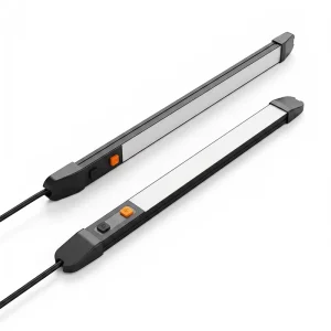 Waterproof Dual Color RV Awning LED Light Strip Stepless Dimming Exterior Porch Light for Camper Caravan