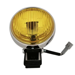 Waterproof Halogen Fog Lamp Universal 5.5″ Round Yellow H3 Driving Light for 4×4 Off Road Nissan Patrol Y60