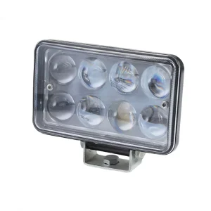 Waterproof IP67 12-85V Square 24W Led Work Light 1600LM Car LED Work Light for SUV ATV Car Truck Tractor Boat