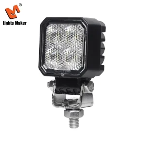 Waterproof IP69K 16W LED Work Light 2 Inch Mini Pod Lights Flood Beam Driving Lamp for 4×4 Car Truck Tractor 0805-2-16