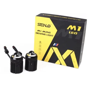 Waterproof M1 Dual Color Motorcycle Lighting System LED Truck Mini Driving Light Bike Motorcycle