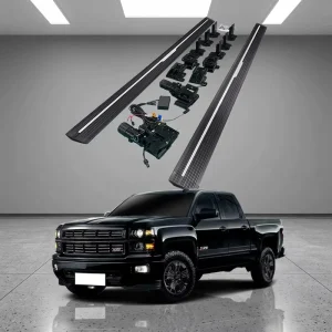 Waterproof Motor Exterior Accessories Power Running Boards for Chevrolet Silverado Sierra Door Step Electric Threshold