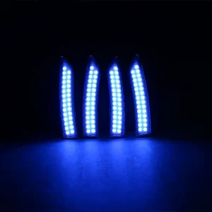 Waterproof Mustang Front & Rear LED Side Marker Light Kit for Car Accessories Design