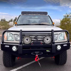 White 7 Inch Headlight Super Bright 12 24V Led Light for Car Jeep Truck 4X4 Offroad Driving Spot Auxiliary Light