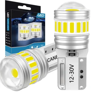 White Amber Red Canbus Error Free 3014 3030 T4W H6W BA9S BAY9S BAX9S Car Side Mirror Indicator Light Bulbs