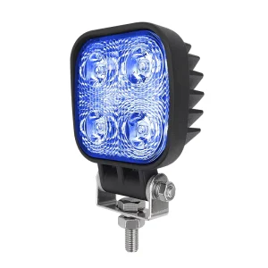 White Blue Light 20W Square Work Light for Tractor Agricultural Equipment LED Work Lights