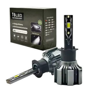 White Color LED Car Headlights 70W High Power T6 Single Beam Car Led Headlights
