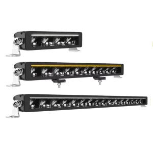 White DRL Position Light CE ECE E mark 22 Inch Single Row Slim ECE R112 R7 12V Led Bar DRL