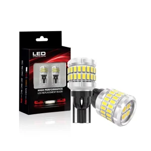White Red Yellow 12V Backup Reverse Light 921 912 T15 W16W Error Free CANBUS Car Auto LED Bulb