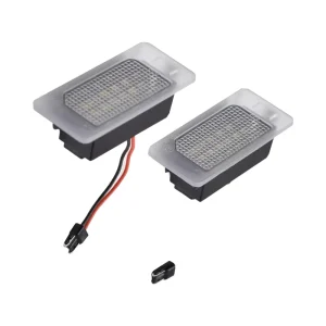 White SMD Auto Rear LED License Plate Lamp 2PCS for Fiat 500X Car Light Accessories