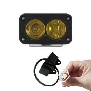 White Yellow 3inch Bajas Light Yozma In10 Plug and Play Electric Motorcycle Auxiliary Light for Yozma IN10 In10 Pro