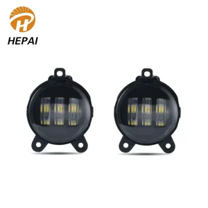 White and Yellow Flash External Auxiliary Lights LED Work Lights Waterproof Fog Lights Universal Fog Lights for Car