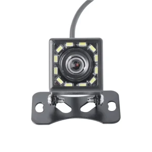 Wide Angle Universal Car Reverse Backup Camera 720P Night Vision 12 LED Lamps Video Recorder Car Rear View Camera