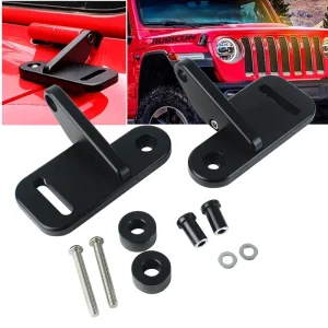 Windshield A pillar LED Light Mounting Bracket Light Holder for Jeep Wrangler JL Car Accessories