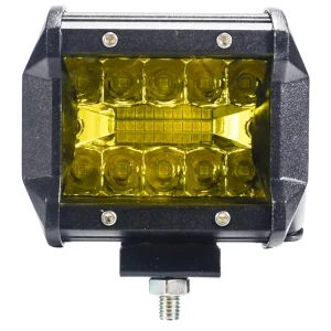 Work Light 4 Inch 20 LED 60W LED Fog Driving Lights Barra Led 4 Pulgadas for Off Road Tractor Car Spotlight Flood Bar Lamp
