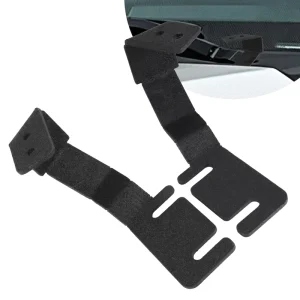 Work Light Bracket for Toyota Prado LC300 A-pillar Bracket Black Car Accessories 2Pcs Light Mount Brackets