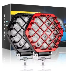 Work Light Led IP67 Waterproof Spotlight Car LED Work Light 48W Round Spot Pods Light Road