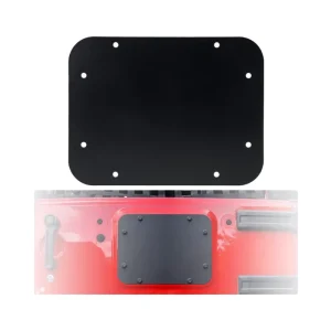 Wrangler JK Tailgate Panel Spare Tire Bracket Removal Cover and Tailgate Frame Rubber Plug Spare Tire Panel