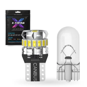 X 7SEVEN T10 Canbus 4W Error Free Non polarity 194 168 W5W Light Bulb Tail Rear License Plate Light Auto Styling for Cars