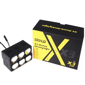 X3 140W LED Headlight Mini Driving Light for Motorcycles Cars 14000LM Fog Light Grille Lamp IP68 Waterproof