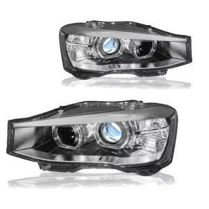 X3 F25 HID Xenon Headlights Front Headlamp OEM 63117401131 63117401132 Plug and Play Angel Eye Auto Car Parts for BMW