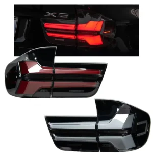 X5 E70 LED DRL Taillight Upgrade Rear Back Tail Light Modified Brake Reverse Lamp for BMW