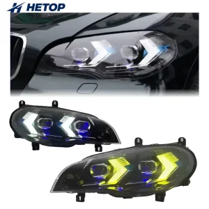 X5 E70 t Upgrade Configure Projector Lens Turn Signal Beam DRL Accessories for BMW